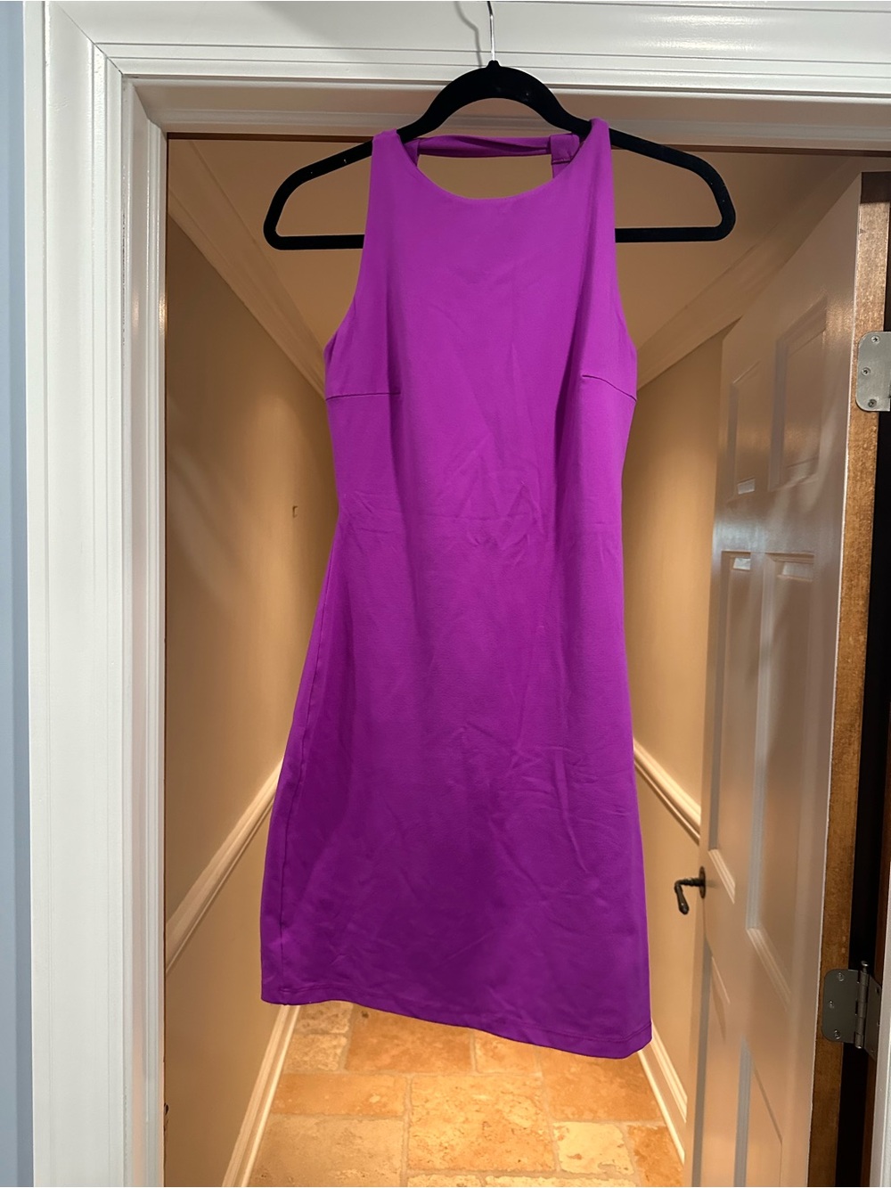 Susana Monaco Vibrant Magenta Sheath Dress